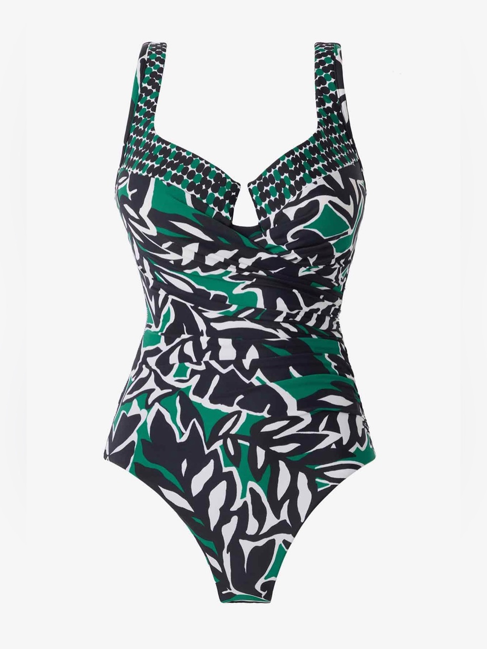 Miraclesuit Escape One Piece Palma Verde Tummy Control Swimsuit 12 NWOT - Picture 4 of 9